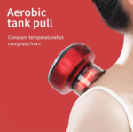 Meridian Tong Massage, Smart Body Scrap, Vacuum Cupping and Scraping Instrument Suction, Electric Breathing Heating Silicone Cupping Therapy Massager.