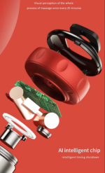 Meridian Tong Massage, Smart Body Scrap, Vacuum Cupping and Scraping Instrument Suction, Electric Breathing Heating Silicone Cupping Therapy Massager. - Image 4