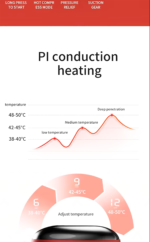 Meridian Tong Massage, Smart Body Scrap, Vacuum Cupping and Scraping Instrument Suction, Electric Breathing Heating Silicone Cupping Therapy Massager. - Image 3