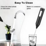 Handheld Rechargeable Electric Milk Frother - Image 7