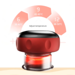Meridian Tong Massage, Smart Body Scrap, Vacuum Cupping and Scraping Instrument Suction, Electric Breathing Heating Silicone Cupping Therapy Massager. - Image 7