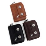 Multifunctional Retro Zipper Card Holder Wallet